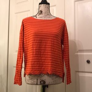 Fenini red cotton/rayon high/low top. Sz XS. New